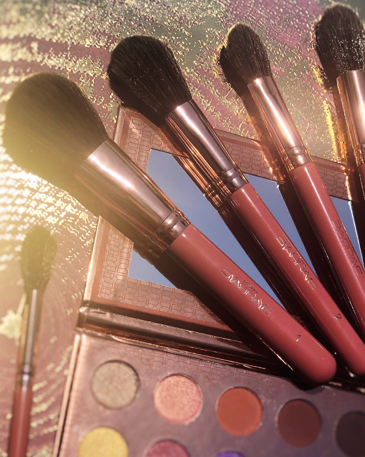 BH Cosmetics x ItsMyRayeRaye Shadow Palette & Brush Set-Beauty 